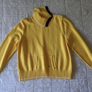 Norton Studio | Yellow Knit Pullover